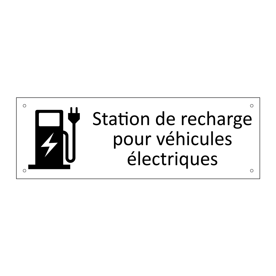 Station de recharge pour véhicules électriques