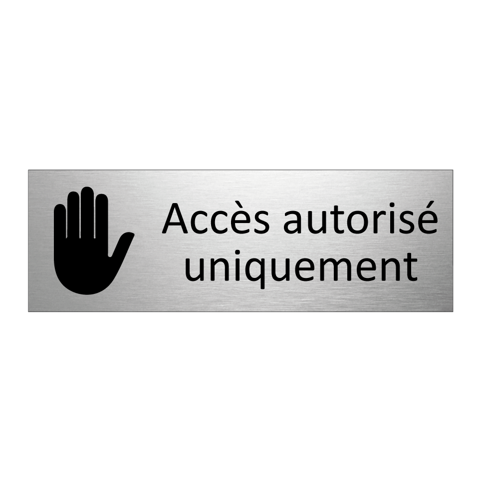 Accès autorisé uniquement