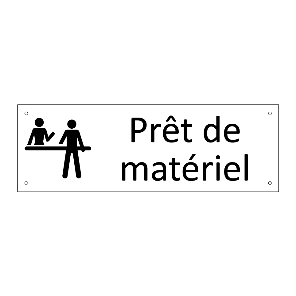 Prêt de matériel