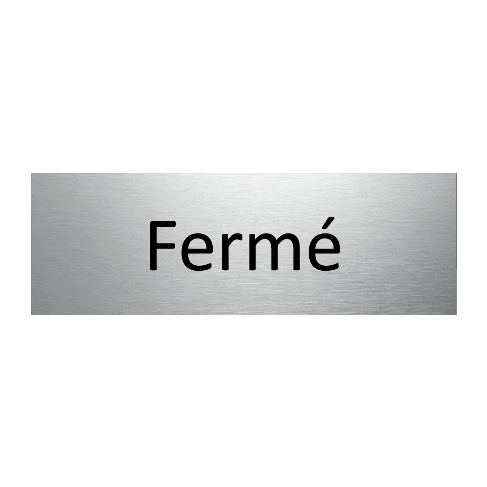 Fermé & Fermé & Fermé & Fermé & Fermé & Fermé & Fermé