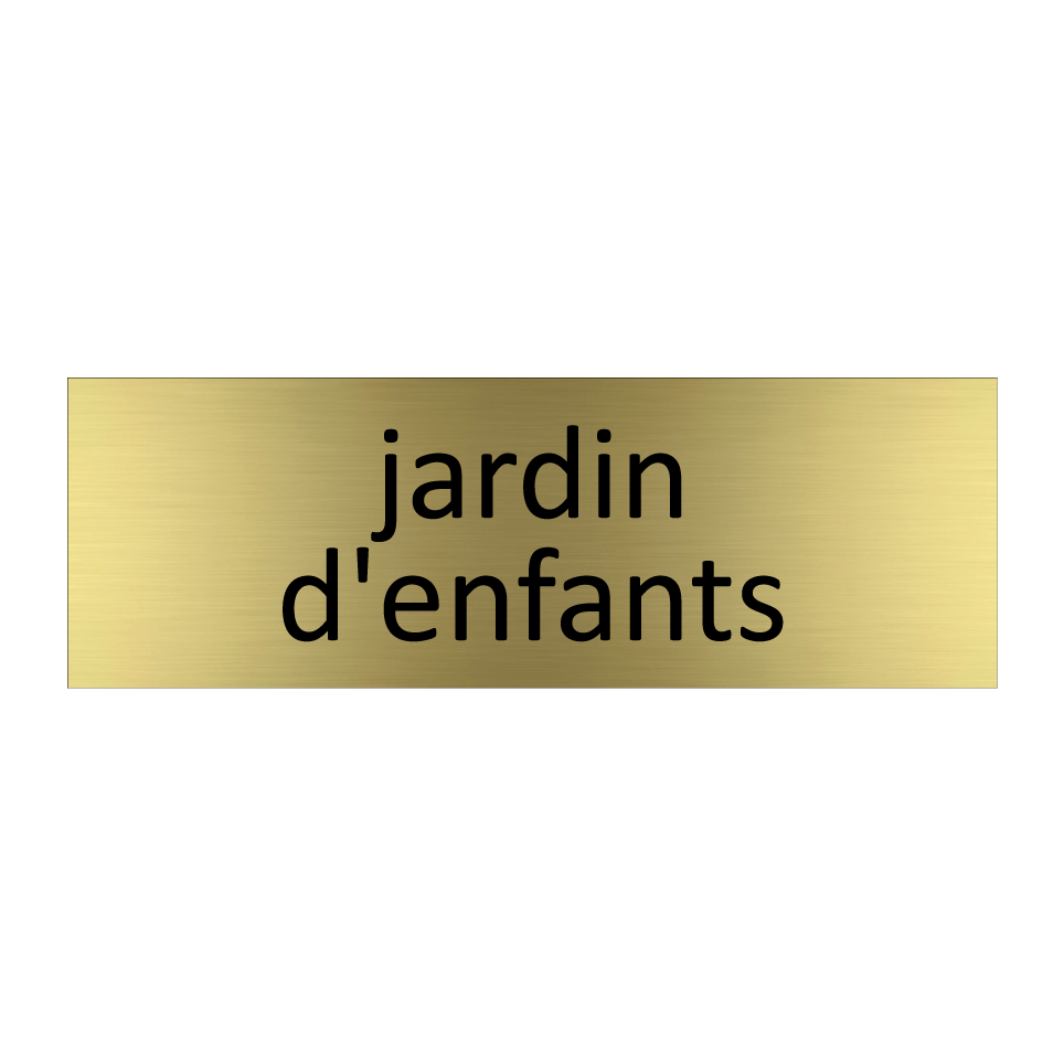 jardin d'enfants