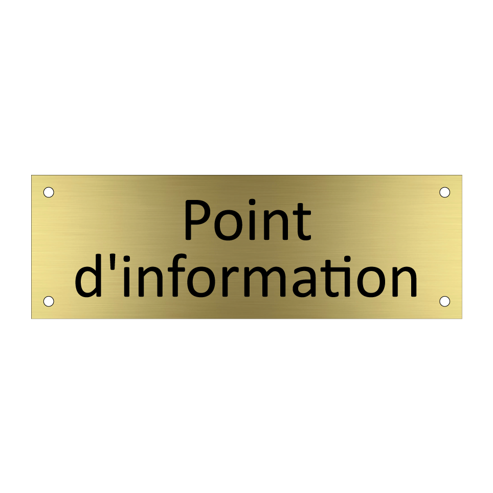 Point d'information