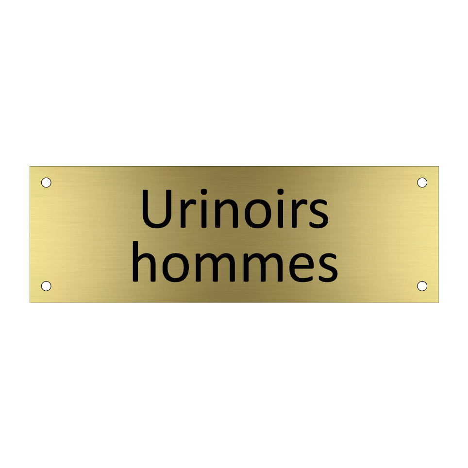 Urinoirs hommes