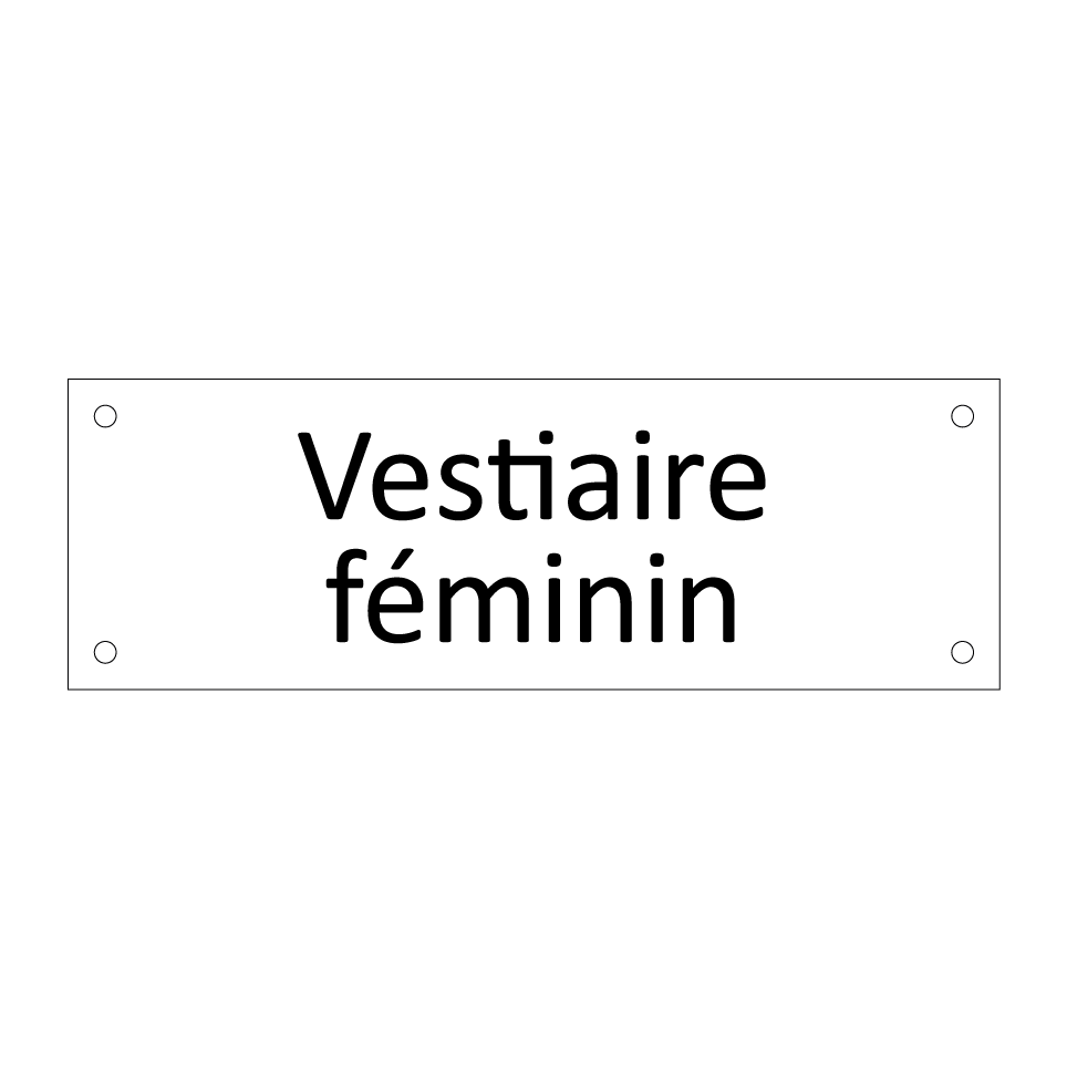 Vestiaire féminin