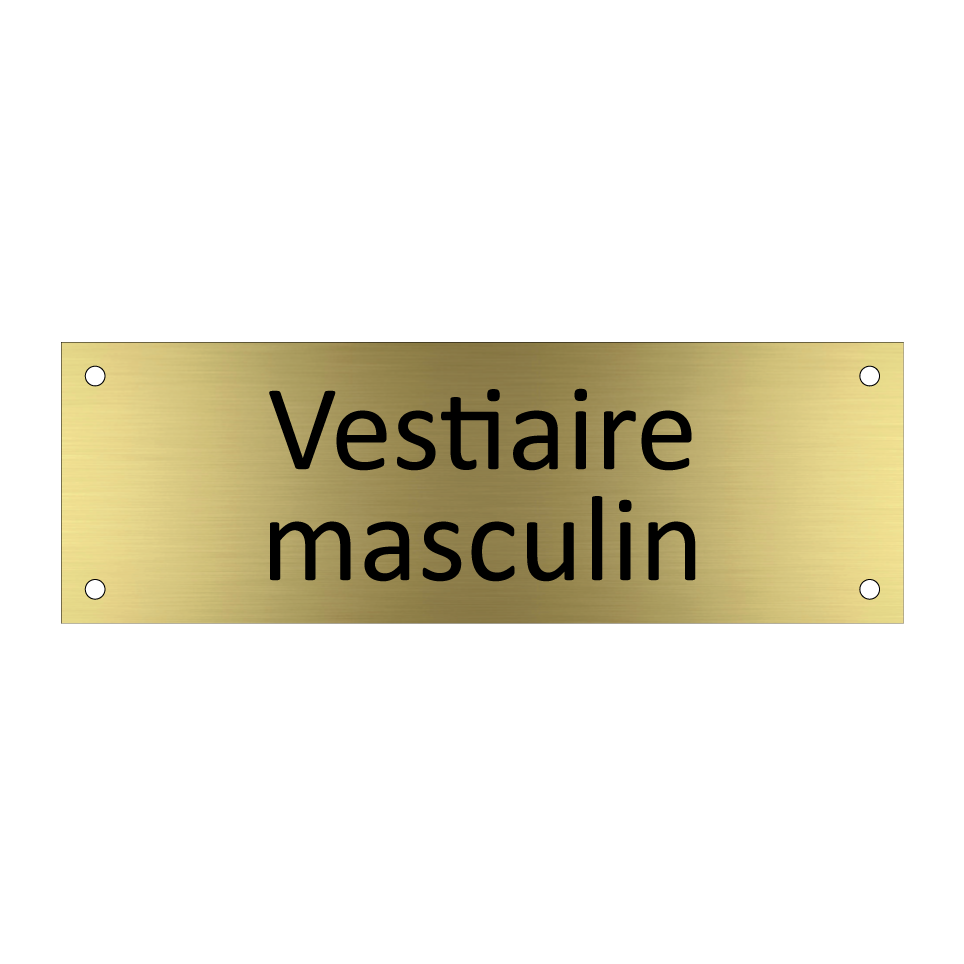 Vestiaire masculin