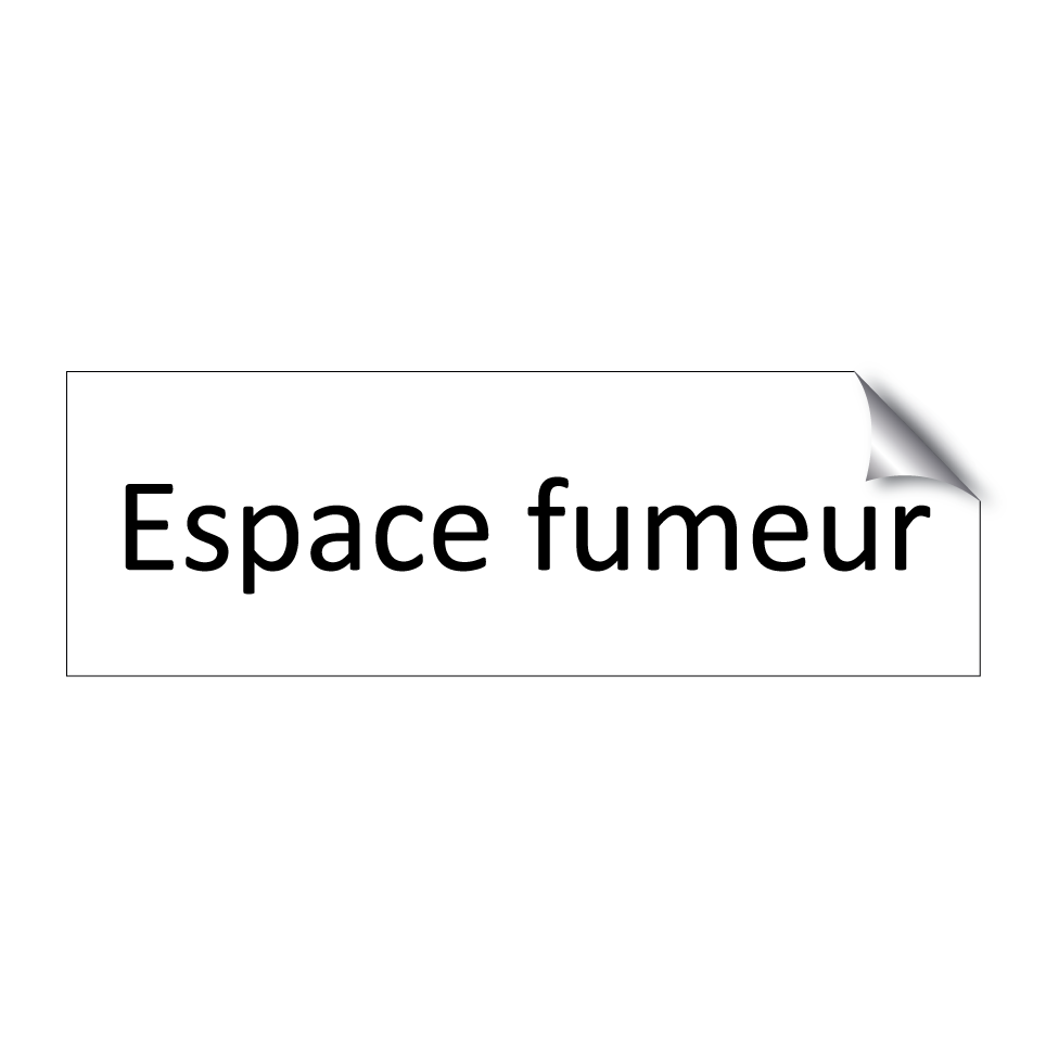 Espace fumeur