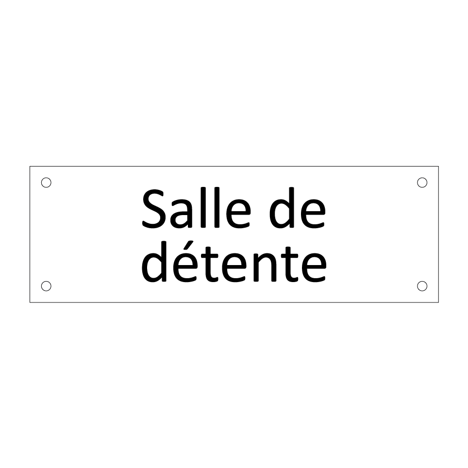 Salle de détente
