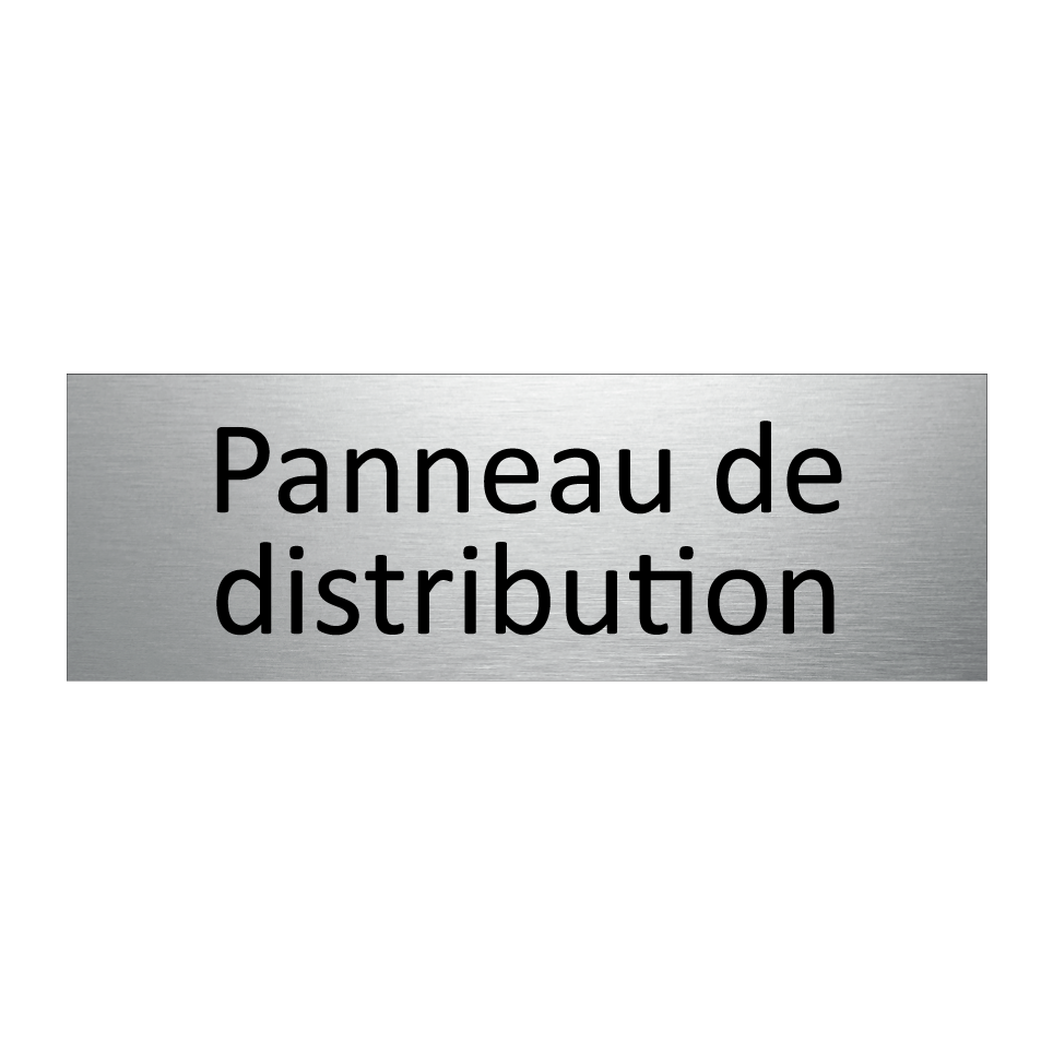 Panneau de distribution
