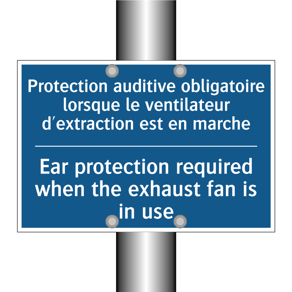 Protection auditive obligatoire  /.../ - Ear protection required when the  /.../