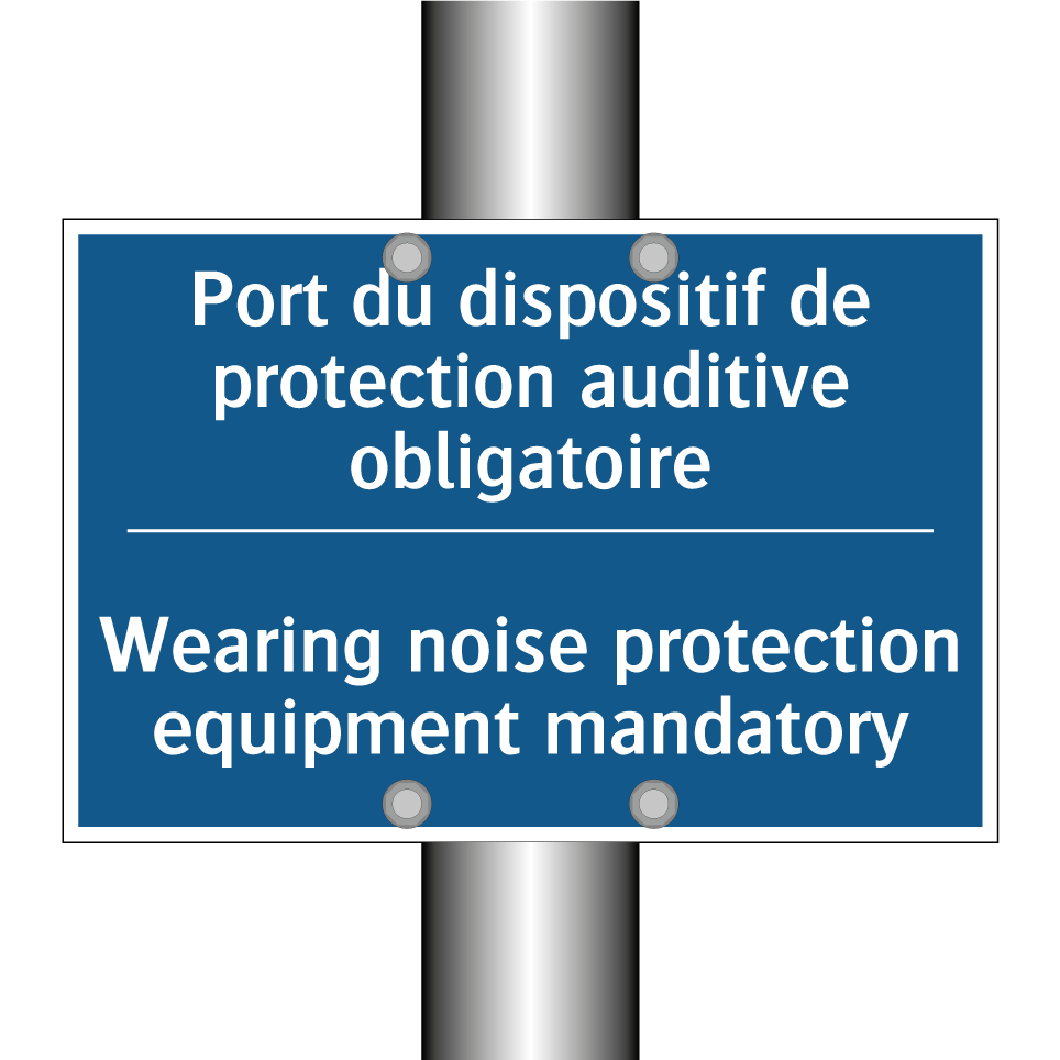 Port du dispositif de protection  /.../ - Wearing noise protection equipment  /.../