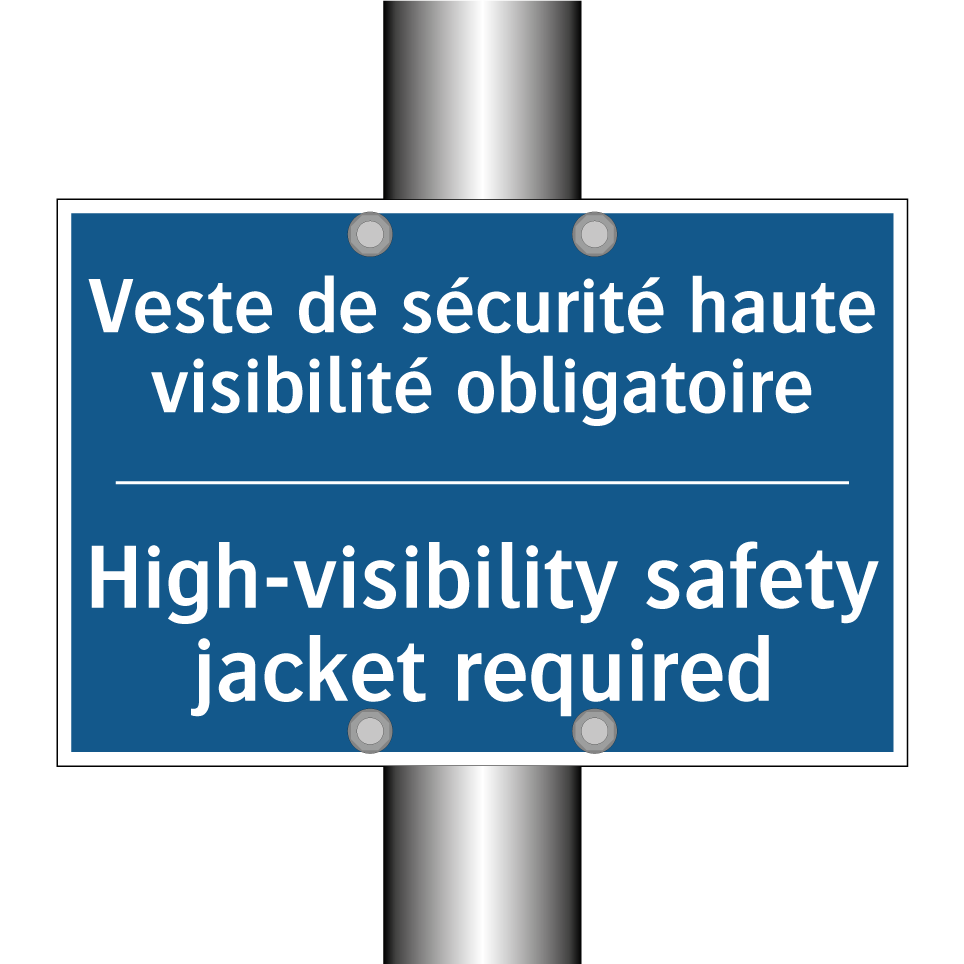 Veste de sécurité haute visibilité  /.../ - High-visibility safety jacket  /.../
