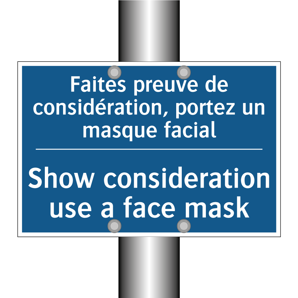 Faites preuve de considération,  /.../ - Show consideration use a face  /.../