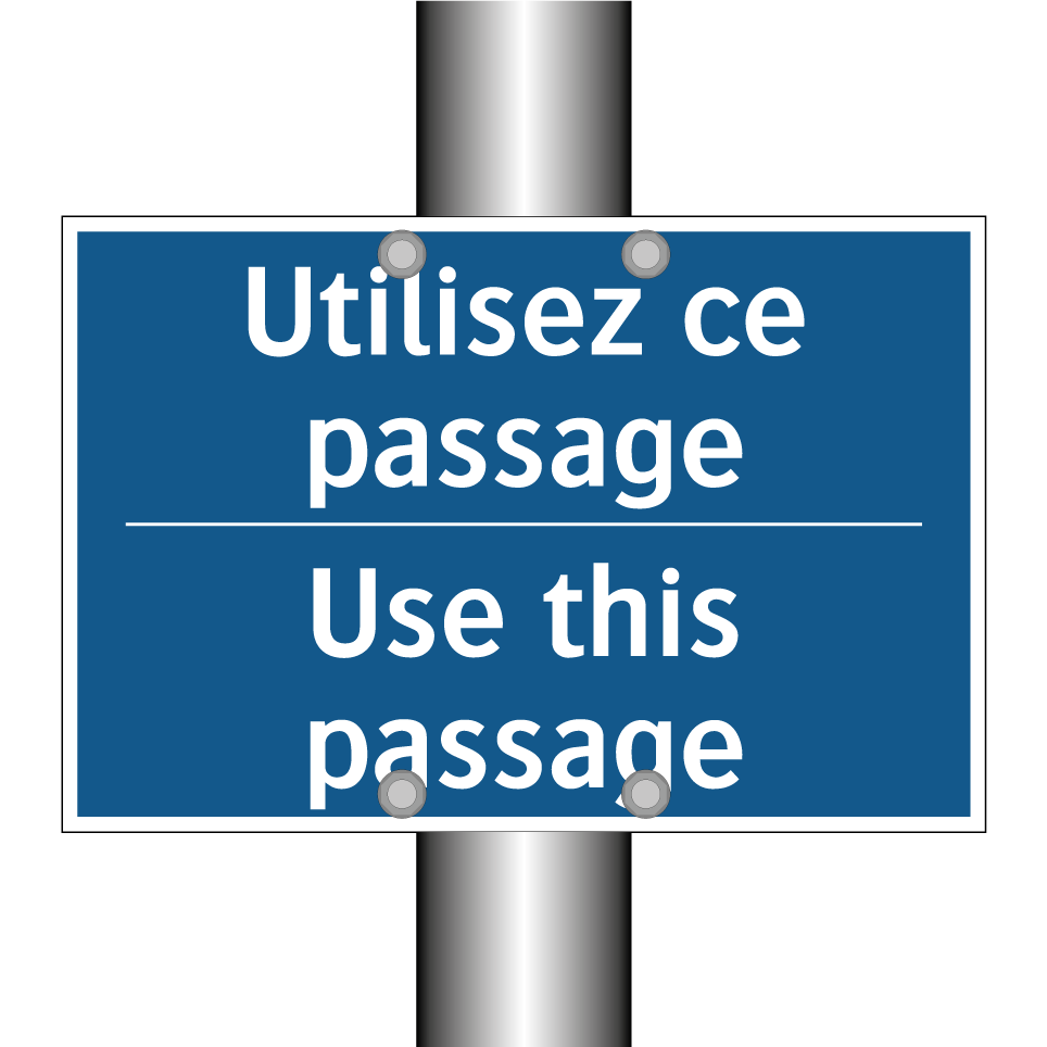 Utilisez ce passage - Use this passage