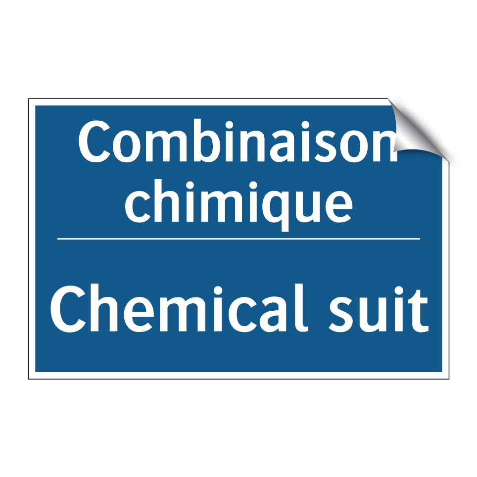 Combinaison chimique - Chemical suit