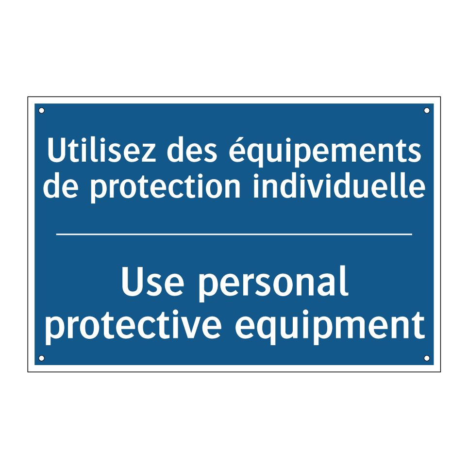 Utilisez des équipements de protection  /.../ - Use personal protective equipment /.../