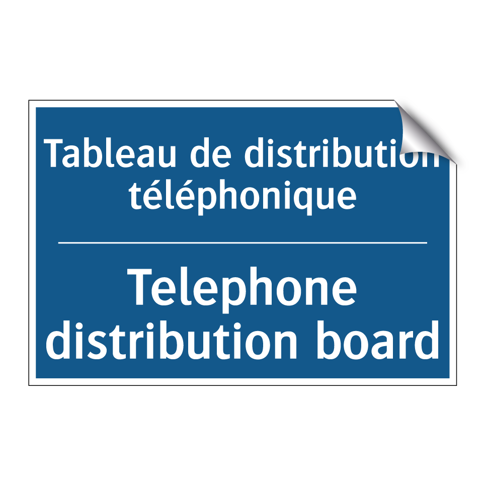 Tableau de distribution téléphonique /.../ - Telephone distribution board