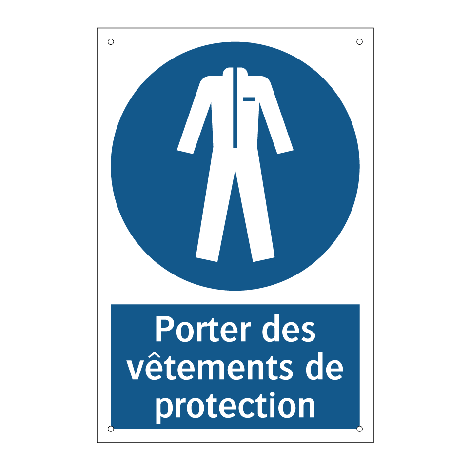 Porter des vêtements de protection
