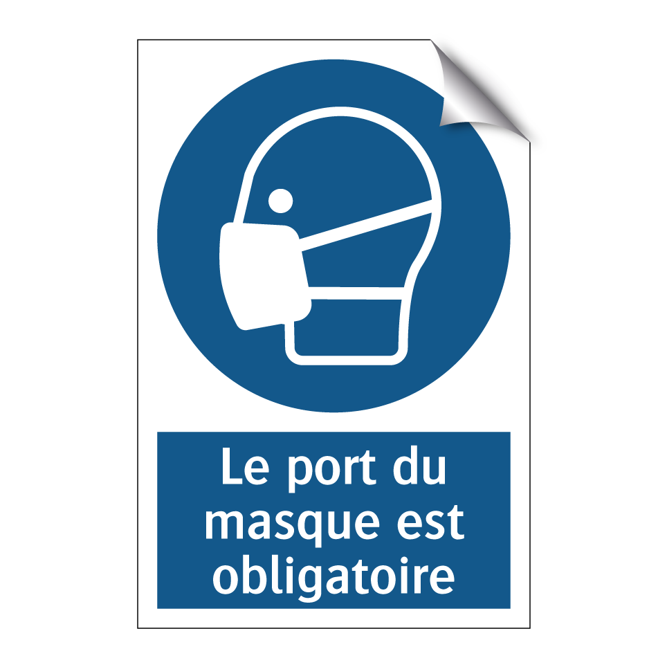 Le port du masque est obligatoire