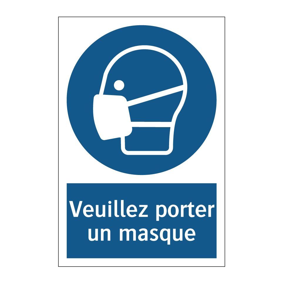 Veuillez porter un masque.