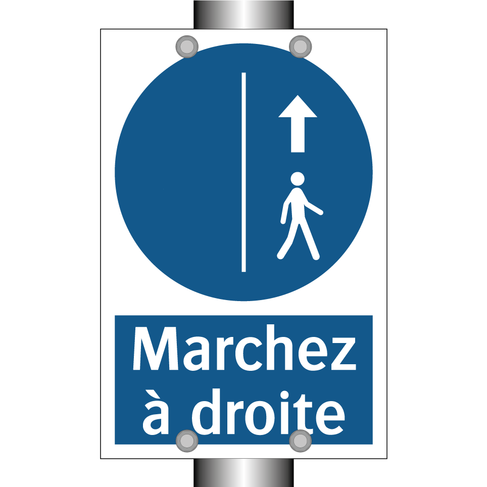 Marchez à droite