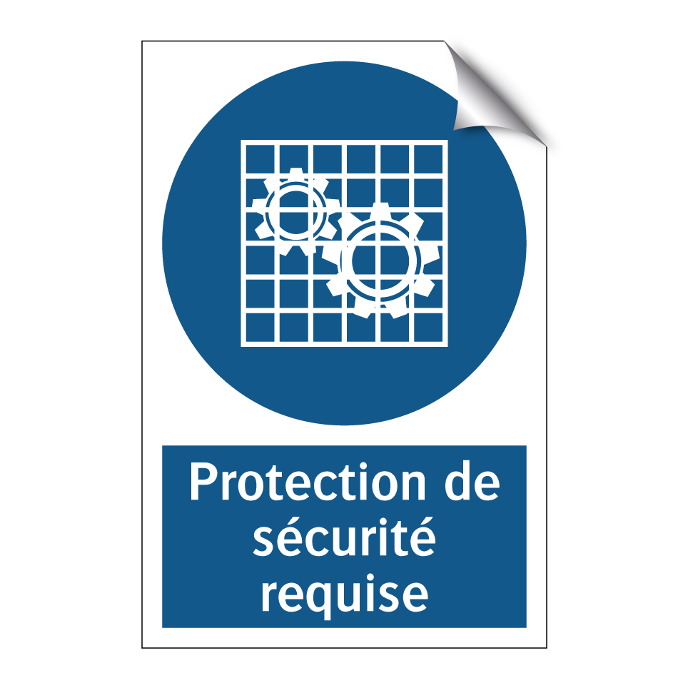 Protection de sécurité requise