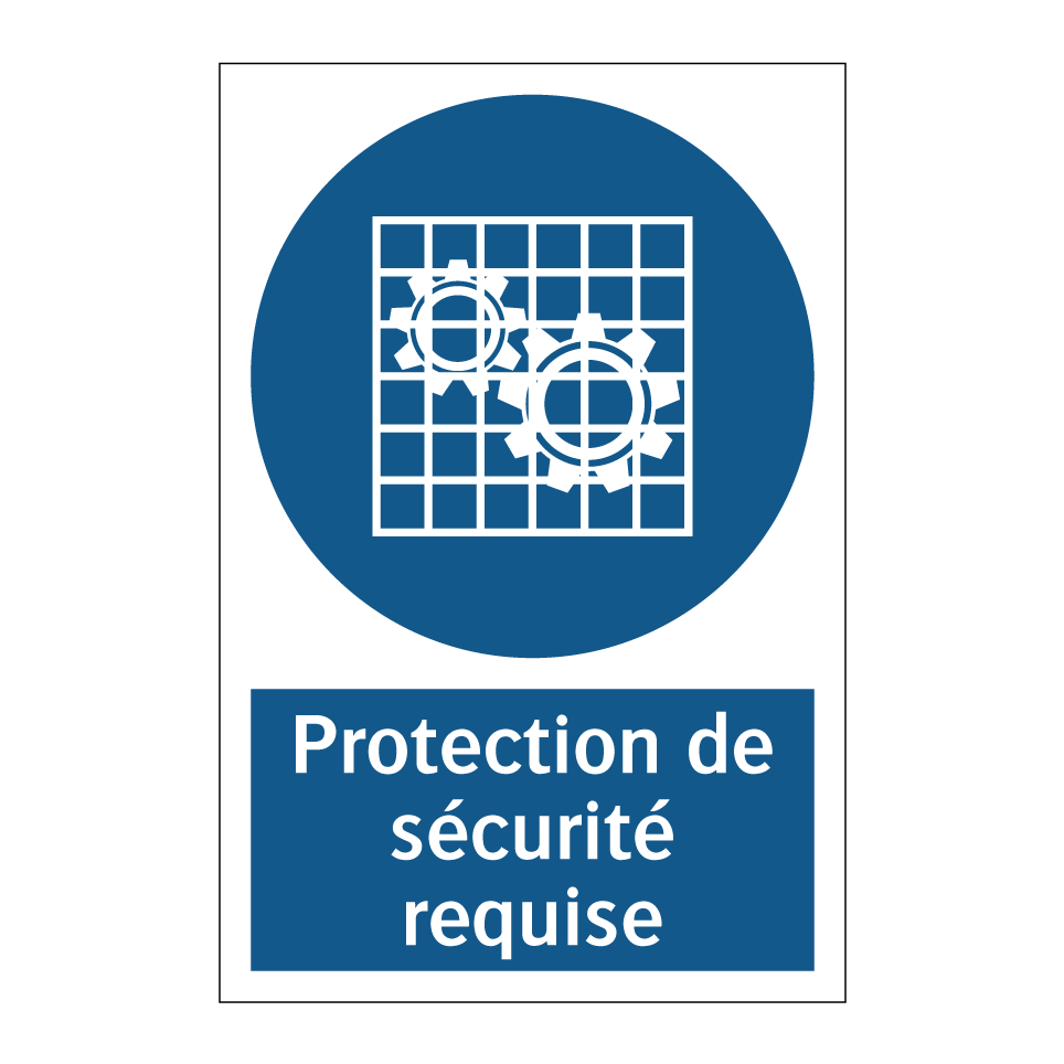 Protection de sécurité requise