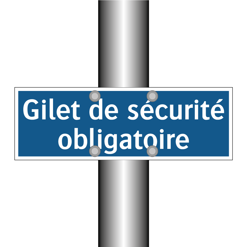 Gilet de sécurité obligatoire