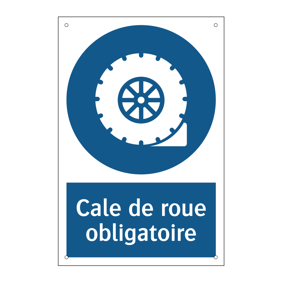 Cale de roue obligatoire