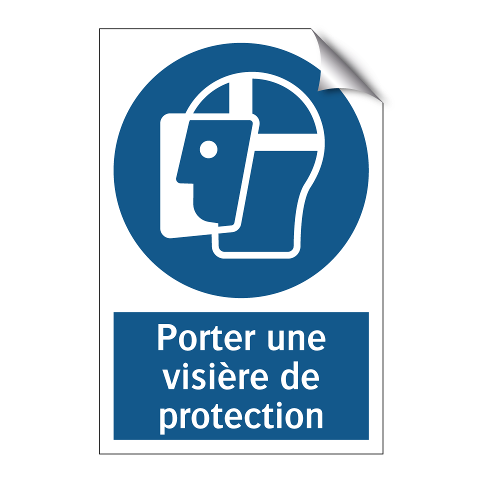 Porter une visière de protection