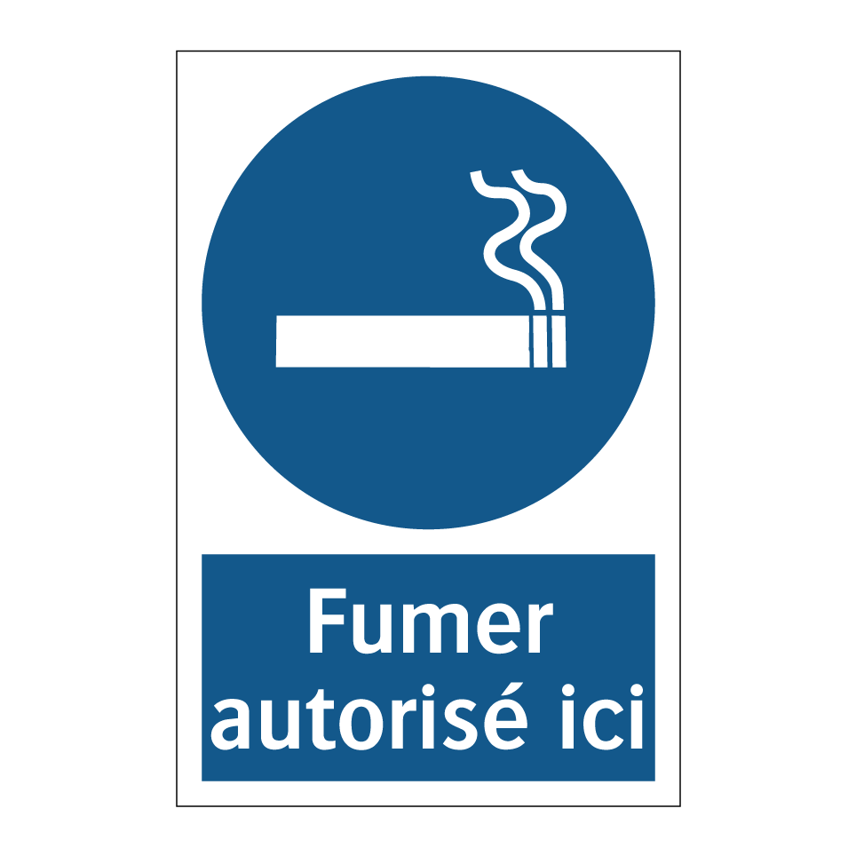 Fumer autorisé ici
