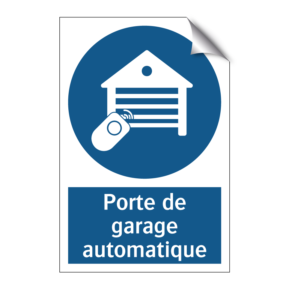 Porte de garage automatique