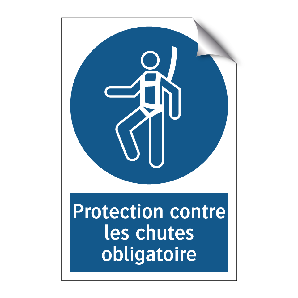 Protection contre les chutes obligatoire