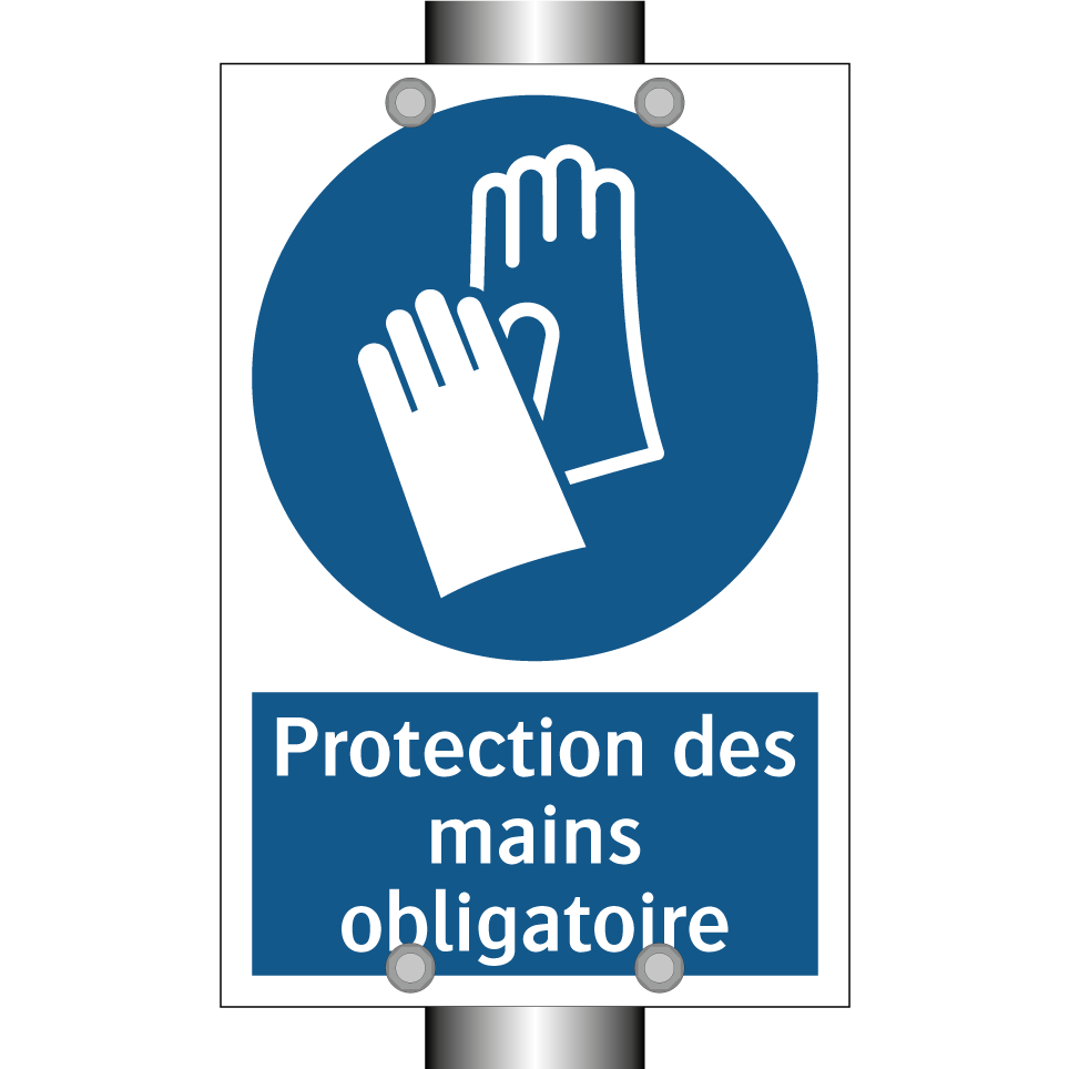 Protection des mains obligatoire