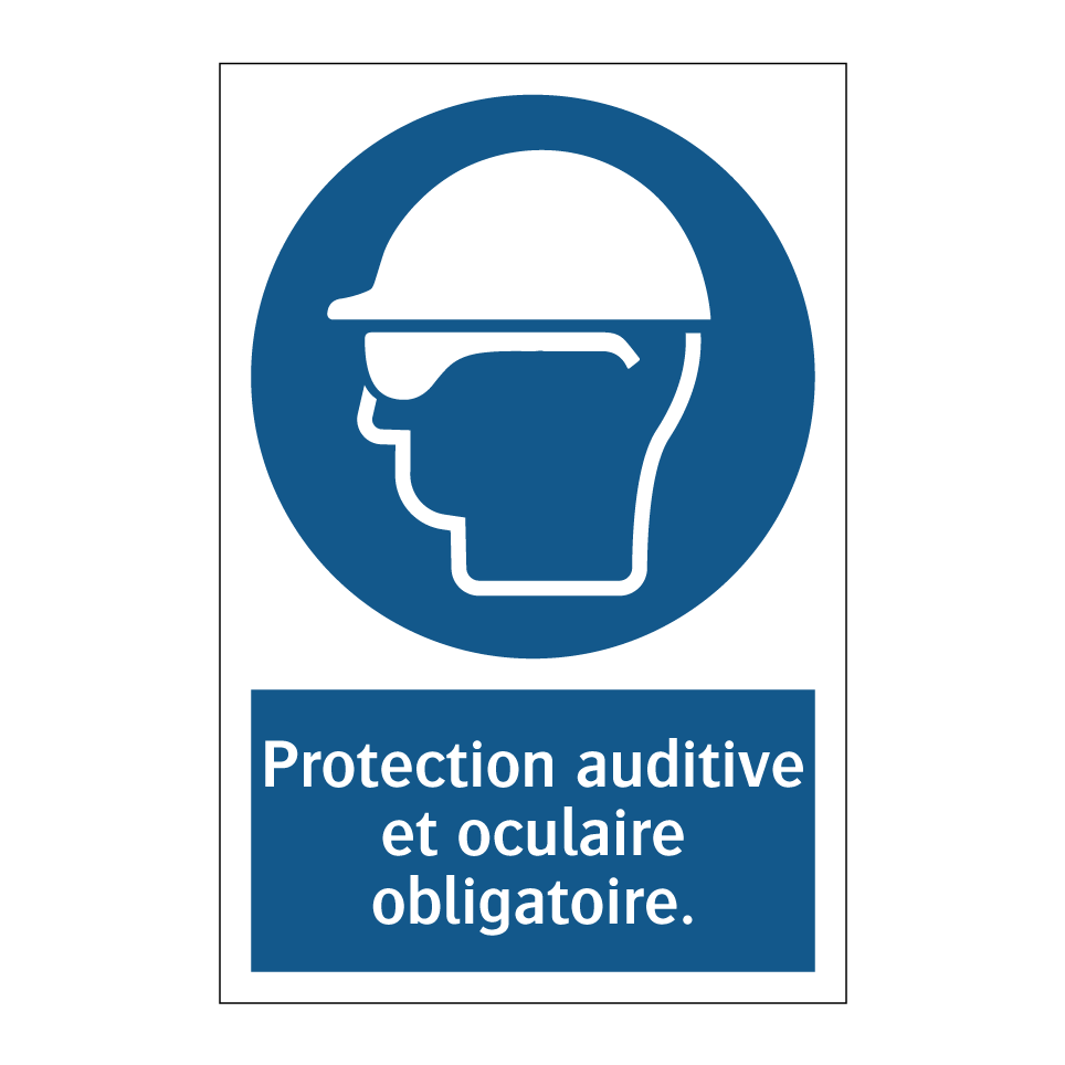 Protection auditive et oculaire obligatoire.