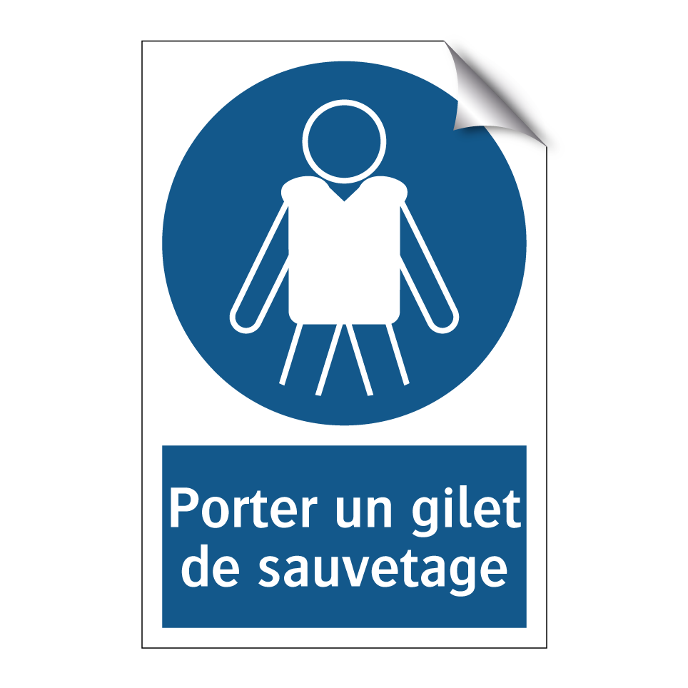 Porter un gilet de sauvetage