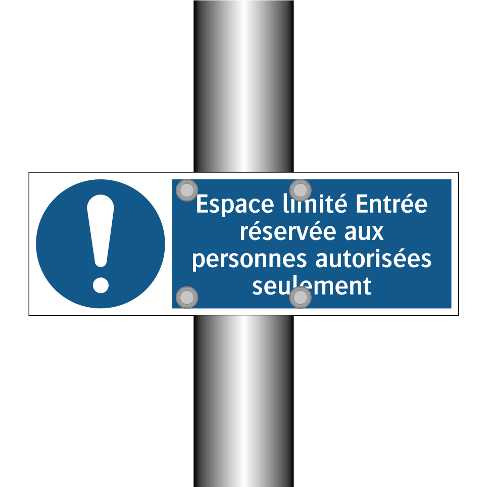 Espace limité Entrée réservée aux personnes autorisées seulement
