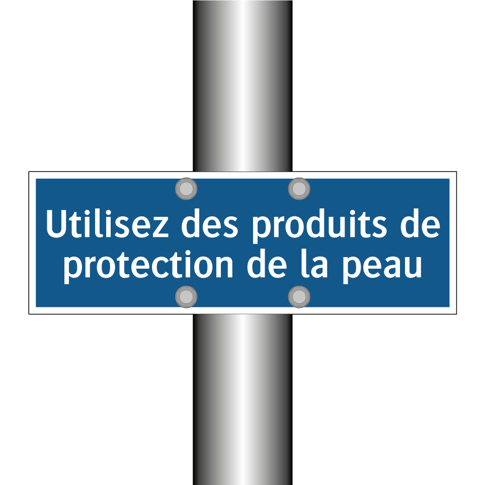 Utilisez des produits de protection de la peau