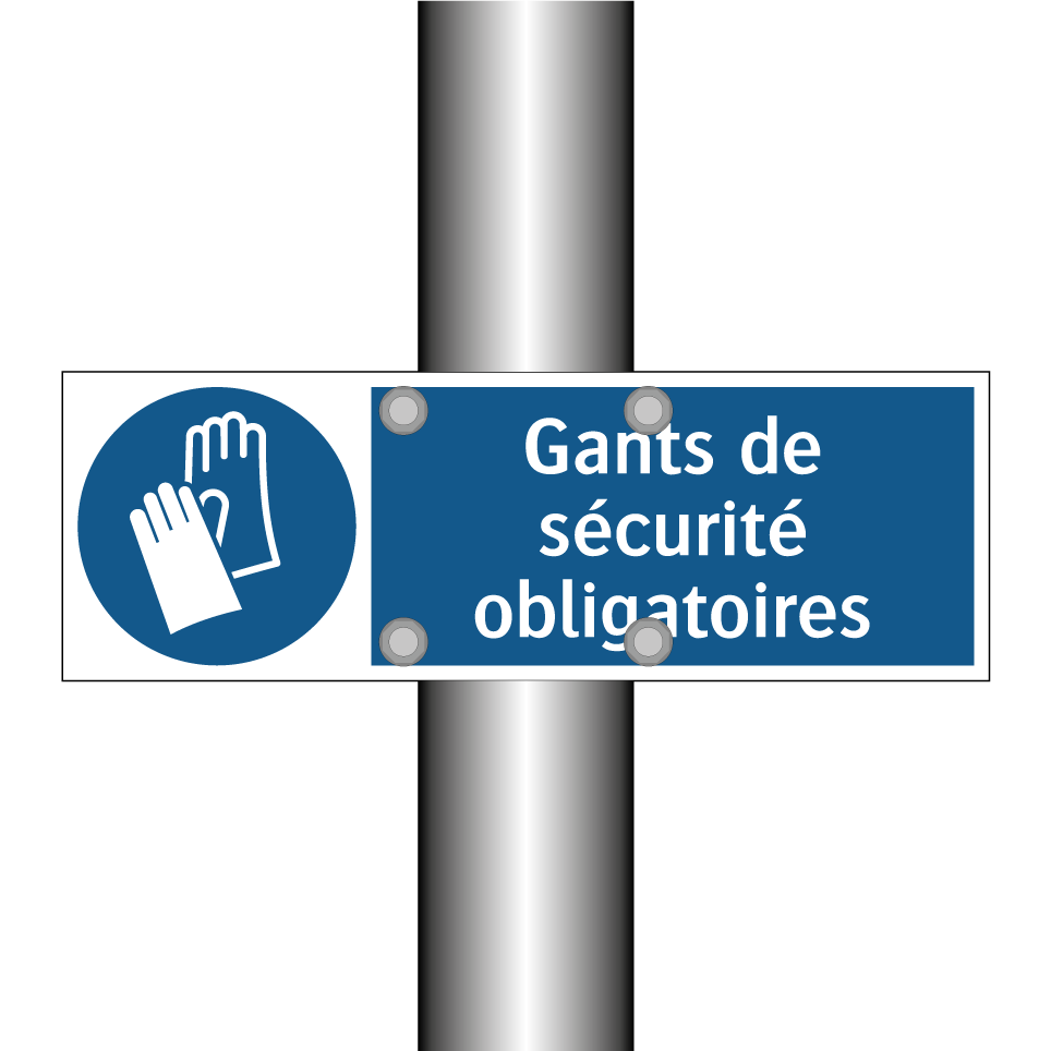 Gants de sécurité obligatoires