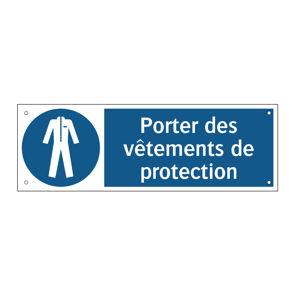Porter des vêtements de protection