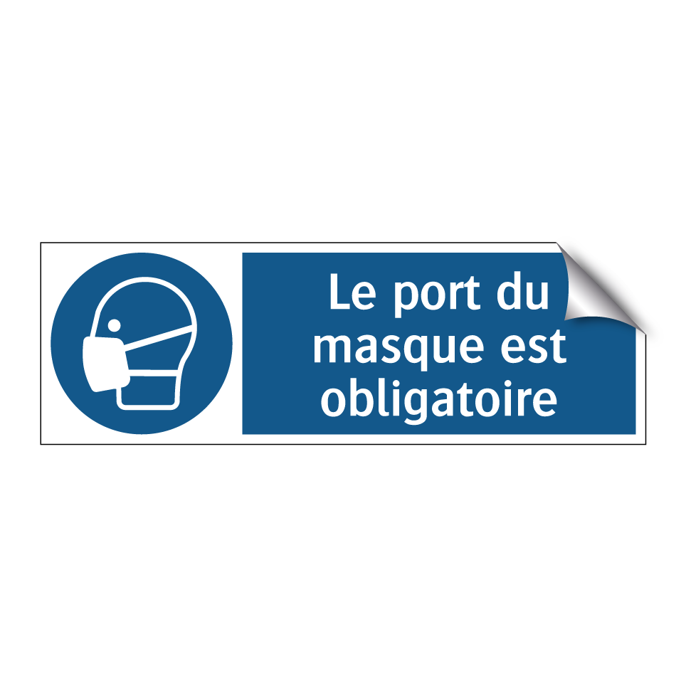 Le port du masque est obligatoire.