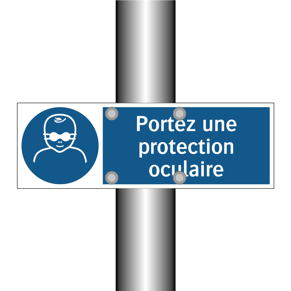 Portez une protection oculaire