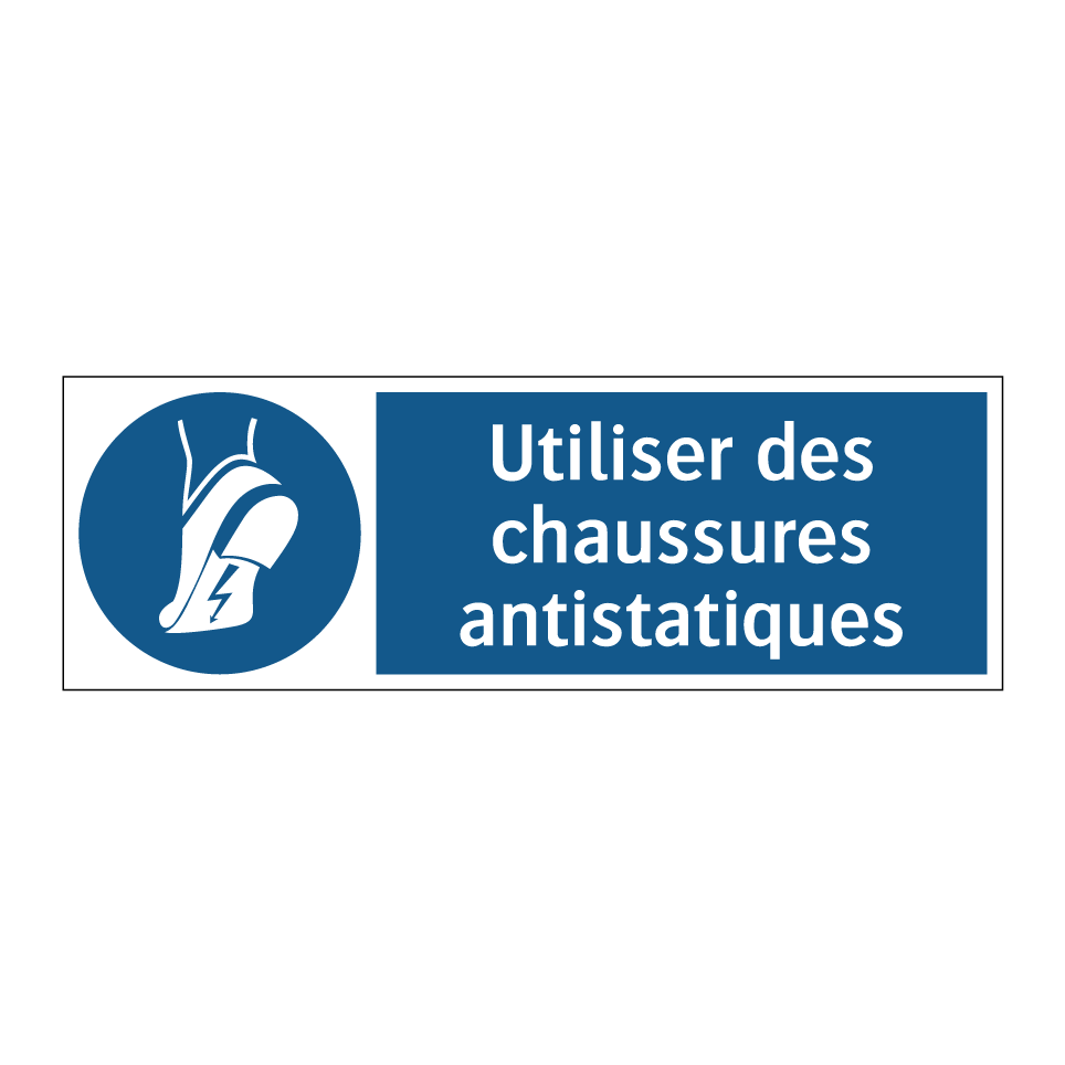 Utiliser des chaussures antistatiques