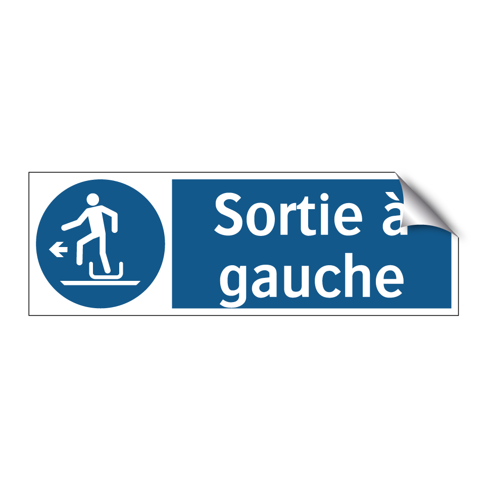 Sortie à gauche