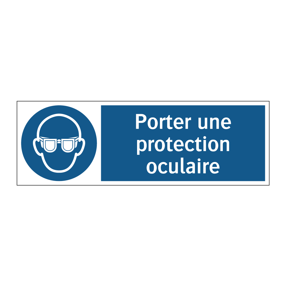Porter une protection oculaire