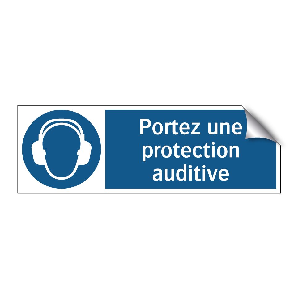 Portez une protection auditive
