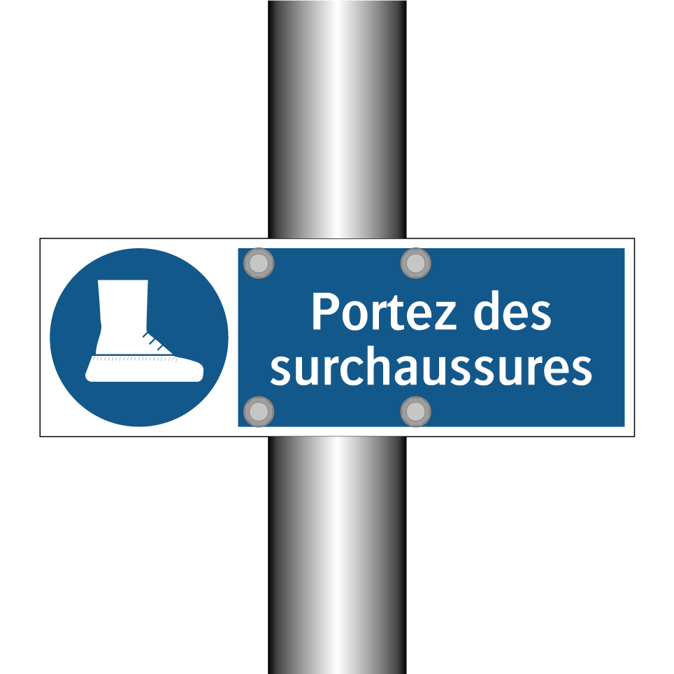 Portez des surchaussures