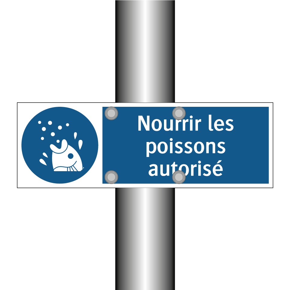 Nourrir les poissons autorisé