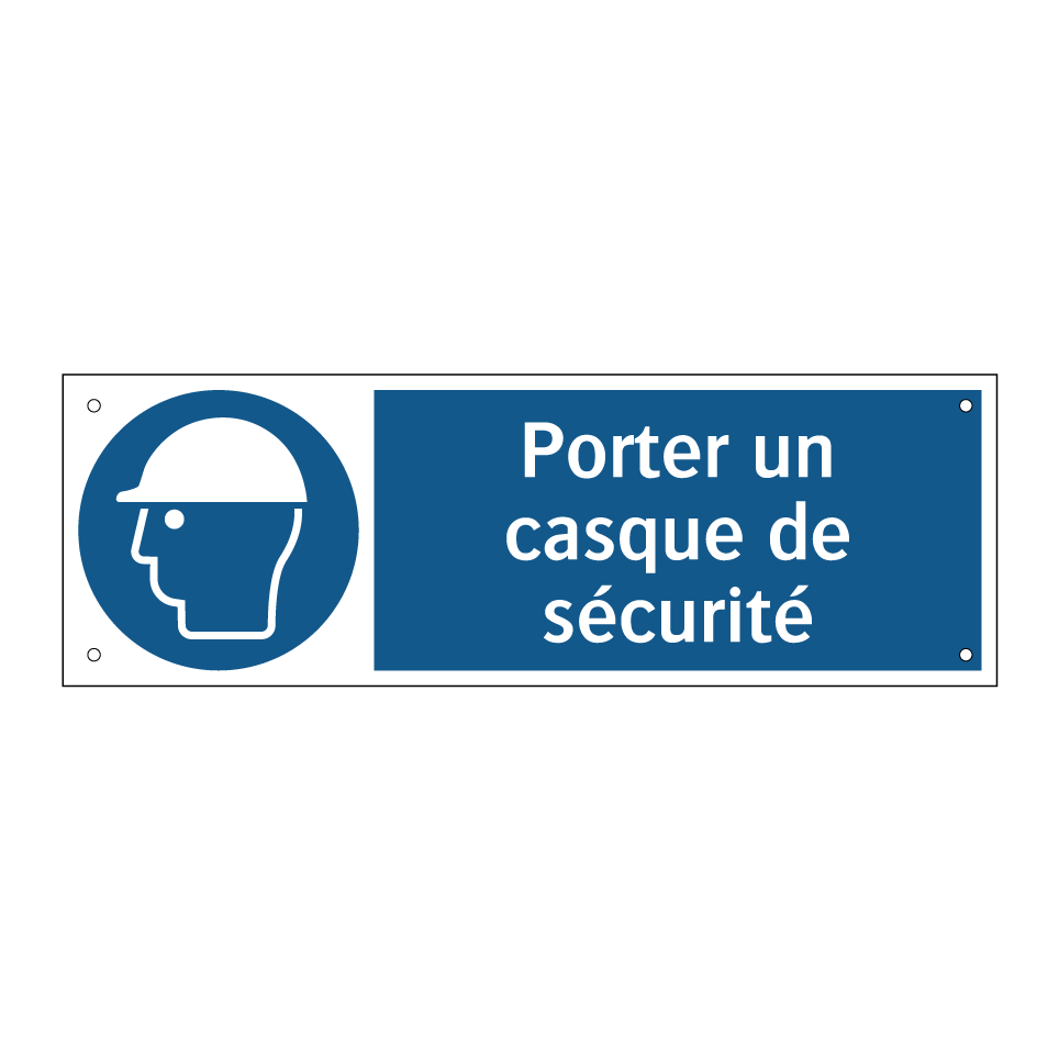 Porter un casque de sécurité