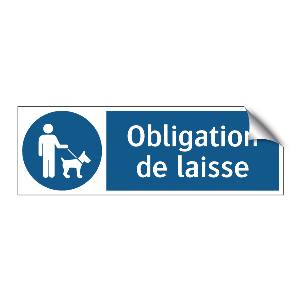Obligation de laisse