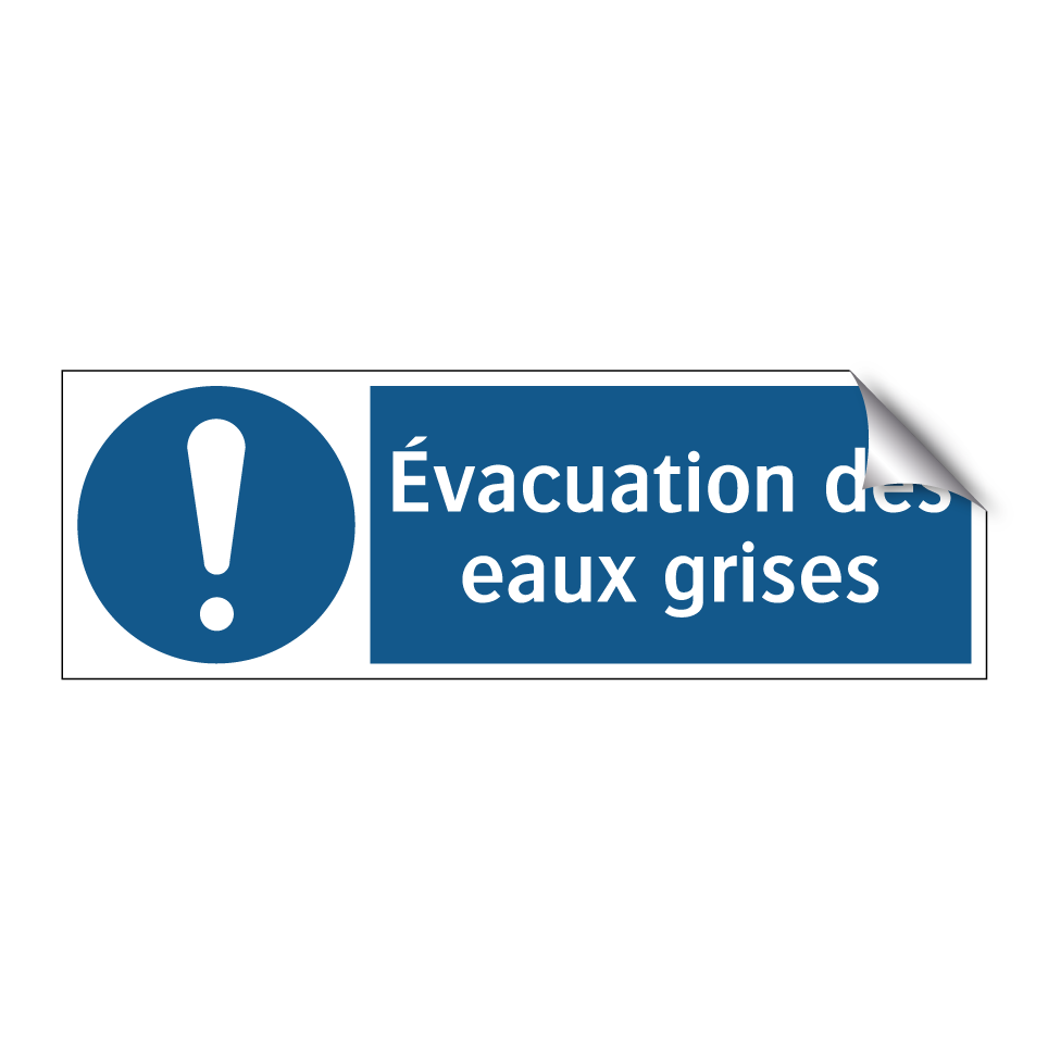 Évacuation des eaux grises